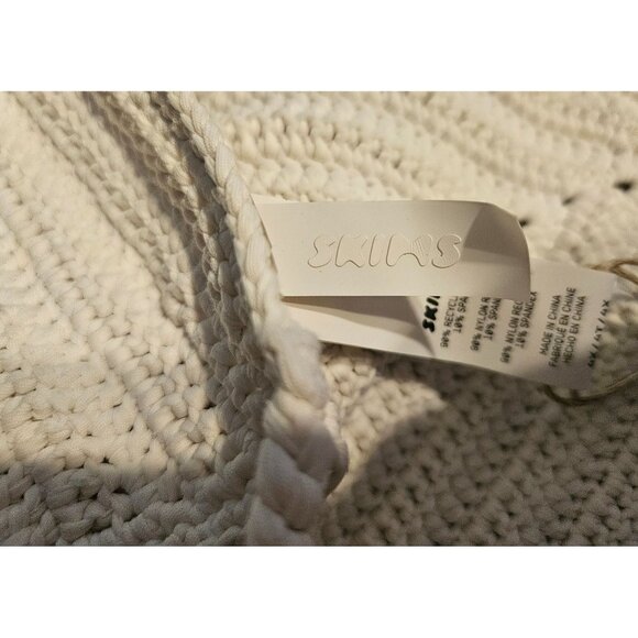 Skims Crochet Swim Triangle Bikini Top Womens Size 4X - Picture 8 of 9